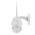 Telecamera di sorveglianza wireless HD PTZ Sicurezza domestica Telecamera dome di rete impermeabile IP66 esterna, supporto visione notturna e rilevamento del movimento e scheda TF, presa americana, 2.0 MP