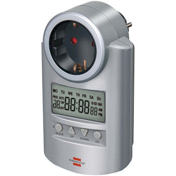 Primera-Line timer DT, digital timer socket (weekly timer with countdown function & increased protection against accidental contact)