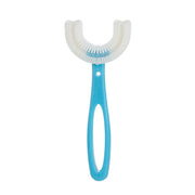 10 pezzi a forma di U per bambini, spazzolino morbido tenuto in mano per bambini, artefatto per 6-12 anni, stile: manico dritto, Straight Handle