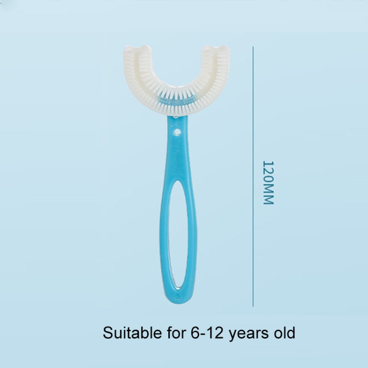 Spazzolino bambini 6-12 anni a forma di U in silicone