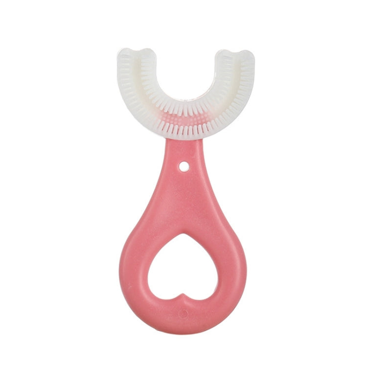 Spazzolino a forma di U per bambini 2-6 anni in silicone