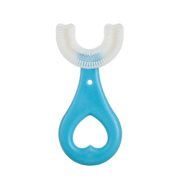 Spazzolino a forma di U per bambini 2-6 anni in silicone