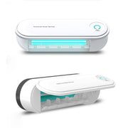 Porta spazzolino da bagno a parete ricaricabile per asciuga spazzolini, sterilizzatore, con spina americana, Rechargeable
