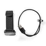 SmartWatch con schermo LCD da 1.4" visualizzazione notifiche e rilevamento frequenza cardiaca IP68 5412810335916 BTSW002BK ND9536