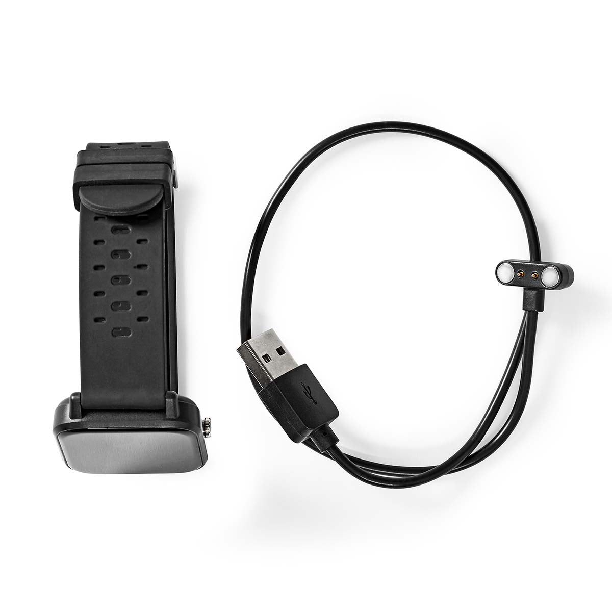 SmartWatch con schermo LCD da 1.4" visualizzazione notifiche e rilevamento frequenza cardiaca IP68 5412810335916 BTSW002BK ND9536
