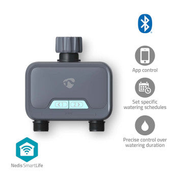 SmartLife Water Control | Bluetooth® | Battery Powered | IP54 | Maximum water pressure: 8 Bar | Android™ / IOS