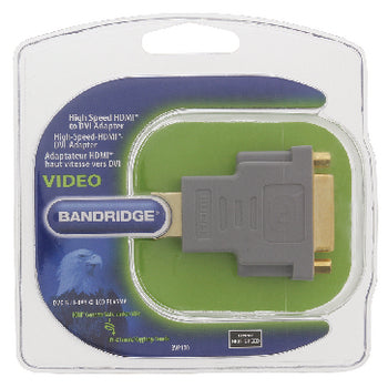 High Speed HDMI Adapter HDMI Connector - DVI-D 24+1-Pin Female Grey