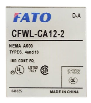 Finecorsa con contatti ingresso dal basso CFWL-CA12-2 FATO EL1730