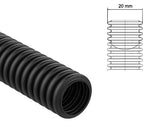 Tubo corrugato pieghevole senza tirafilo 20mm 50m  TC1220 8059495160012 C9100