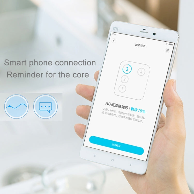 Elemento filtrante di ricambio originale Xiaomi per filtro acqua potabile Xiaomi Mi purificatore d'acqua (S-CA-3111), 后置活性炭滤芯