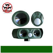 2 PC Potente repellente per animali ad ultrasuoni ad energia solare con sensore PIR e sensore di luce, ha ottenuto la certificazione CE / ROHS, 2PCS RC-510