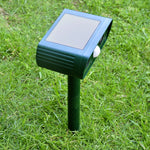 Repellente ad ultrasuoni solare per animali 2 pezzi