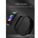 Bracciale intelligente Bluetooth SMA-B3 fitness tracker da 0,96 pollici, impermeabile IP67, supporto Activity Traker / cardiofrequenzimetro / monitor della pressione arteriosa / acquisizione remota, SMA-B3/Black, SMA-B3/Orange, SMA-B3/Green, SMA-B3/Blue