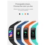 Bracciale intelligente Bluetooth SMA-B3 fitness tracker da 0,96 pollici, impermeabile IP67, supporto Activity Traker / cardiofrequenzimetro / monitor della pressione arteriosa / acquisizione remota, SMA-B3/Black, SMA-B3/Orange, SMA-B3/Green, SMA-B3/Blue