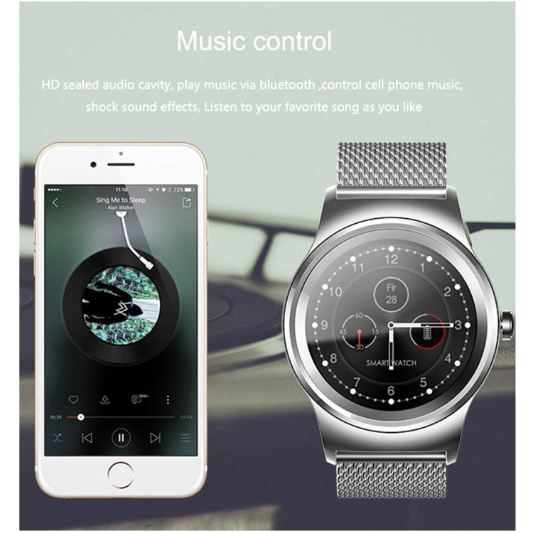 Smartwatch Bluetooth 1,28" impermeabile cardiofrequenzimetro