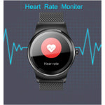 Smartwatch Bluetooth 1,28" impermeabile cardiofrequenzimetro