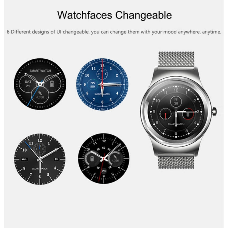 Smartwatch Bluetooth 1,28" impermeabile cardiofrequenzimetro