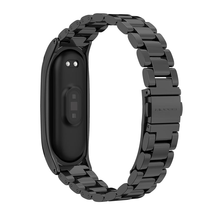 Cinturino per orologio in metallo in acciaio inossidabile Mijobs per Xiaomi Mi Band 3 e 4 e 5 e 6