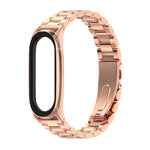 Cinturino per orologio in metallo in acciaio inossidabile Mijobs per Xiaomi Mi Band 3 e 4 e 5 e 6