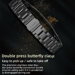 Cinturino per orologio in metallo in acciaio inossidabile Mijobs per Xiaomi Mi Band 3 e 4 e 5 e 6