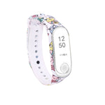 Cinturino per orologio con verniciatura in silicone per Xiaomi Mi Band 3 e 4