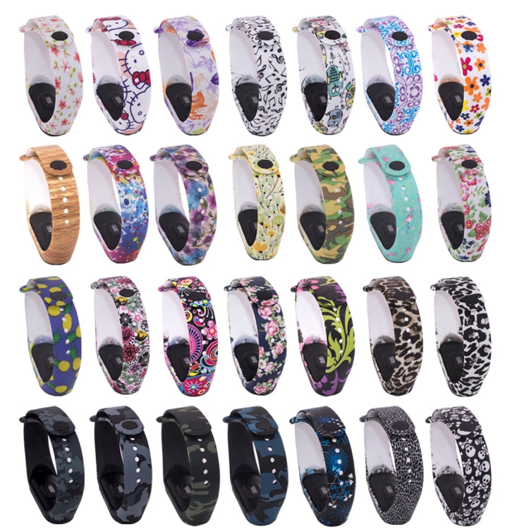 Cinturino per orologio con verniciatura in silicone per Xiaomi Mi Band 3 e 4