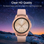 ENKAY Hat-Prince 0.2mm 9H 2.15D Pellicola in vetro temperato con bordo curvo per Galaxy Watch 42mm, Tempered Glass/42mm, 2 PCS Tempered Glass/42mm