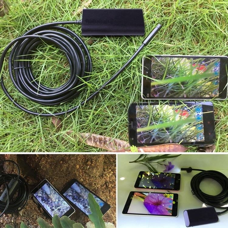 1.0MP HD Camera 30m Wireless Distance Metal WiFi Box IPX67 Waterproof Endoscope Snake Pipe Inspection Camera with 6 LED for Android and iOS, Length: 1m, Lens Diameter: 9mm, Length: 1m