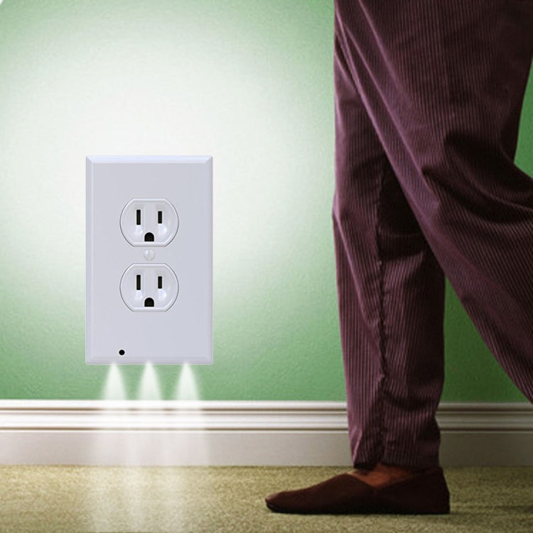 Mini luce notturna a induzione del movimento del corpo umano a luce bianca