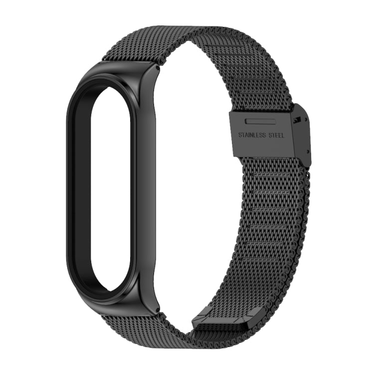 Mijobs Milan CS Custodia per cinturino in metallo con fibbia senza viti per Xiaomi Mi Band 3 e 4 e 5 e 6, host non incluso