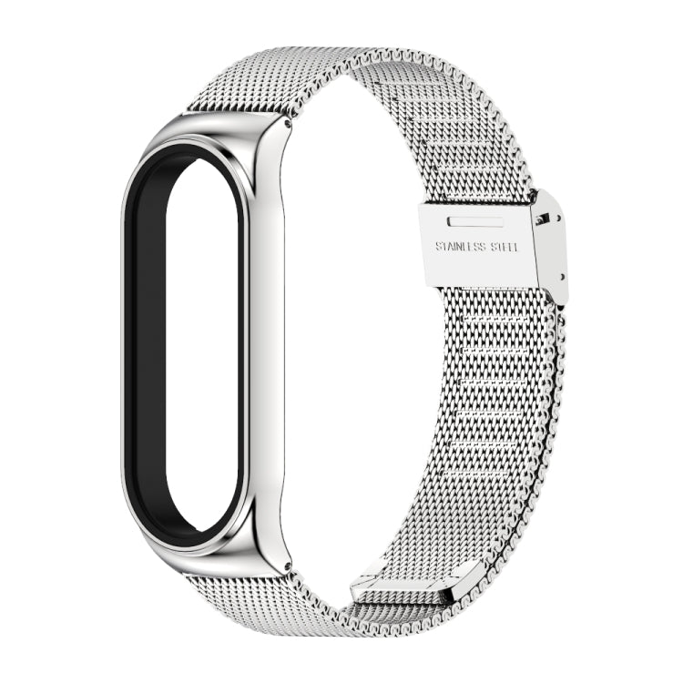 Mijobs Milan CS Custodia per cinturino in metallo con fibbia senza viti per Xiaomi Mi Band 3 e 4 e 5 e 6, host non incluso