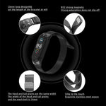 Mijobs Milan CS Custodia per cinturino in metallo con fibbia senza viti per Xiaomi Mi Band 3 e 4 e 5 e 6, host non incluso