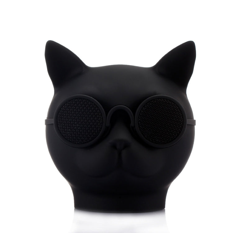 Altoparlante Bluetooth wireless stereo a forma di mini gatto T8, supporto vivavoce / scheda TF / FM
