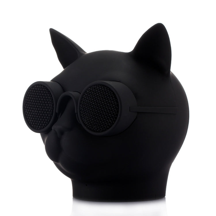 Altoparlante Bluetooth wireless stereo a forma di mini gatto T8, supporto vivavoce / scheda TF / FM