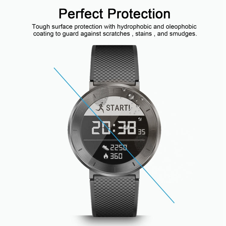 ENKAY Hat-Prince per Huawei Honor S1 Smart Watch 0.2mm 9H Durezza superficiale 2.15D Pellicola per schermo in vetro temperato antideflagrante
