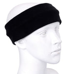Fascia per capelli per musica sportiva vivavoce Bluetooth lavorata a maglia con microfono per iPhone / Samsung e altri dispositivi Bluetooth