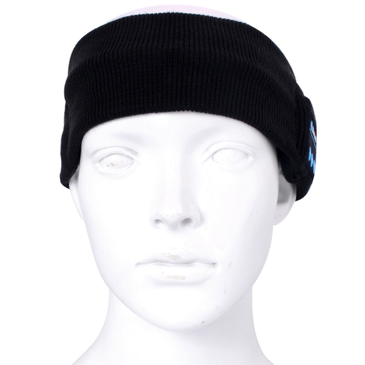 Fascia per capelli per musica sportiva vivavoce Bluetooth lavorata a maglia con microfono per iPhone / Samsung e altri dispositivi Bluetooth