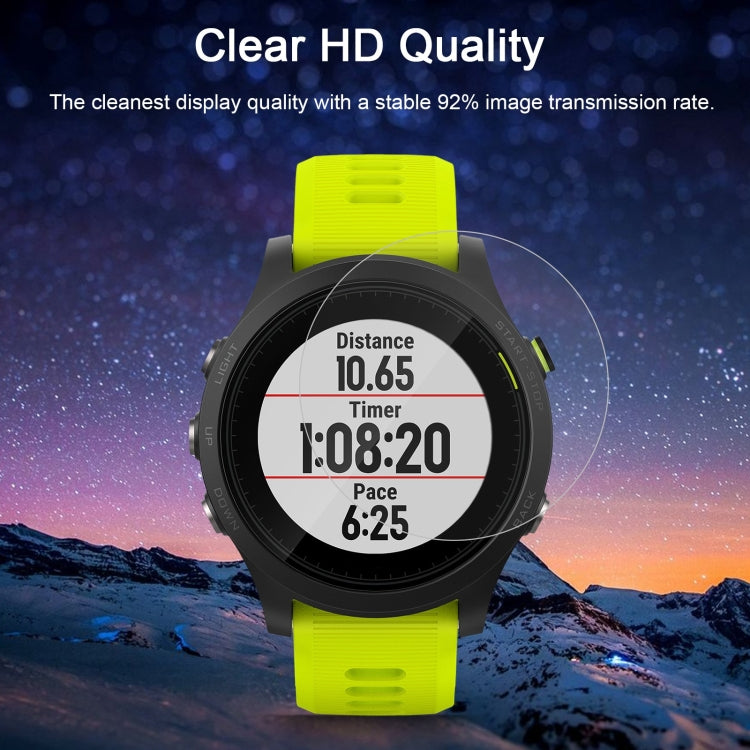 ENKAY Hat-Prince per Garmin Forerunner 935 Smart Watch 0,2 mm 9H Durezza superficiale 2.15D Pellicola a schermo intero in vetro temperato antideflagrante