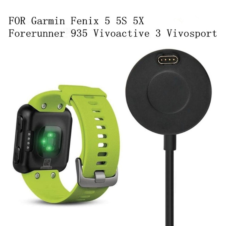 Caricatore da tavolo in ABS da 1 m 1 A per Garmin Fenix 5 / 5S / 5X / Forerunner 935 / Quatix 5 / Quatix 5 Sapphire / Vivoactive 3 Smart Watch