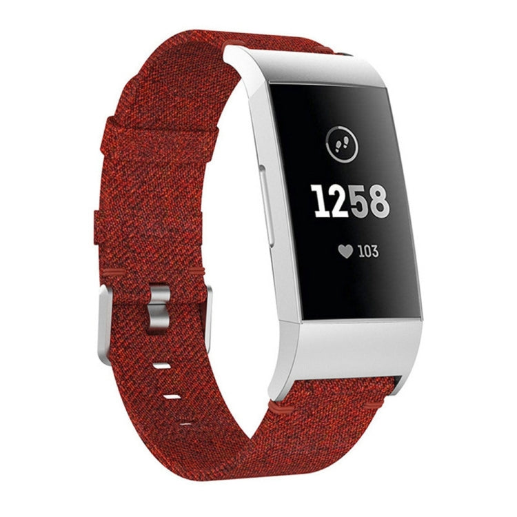 Cinturino per orologio in nylon intrecciato Vanvas per Fitbit Charge 3