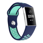 Cinturino in silicone bicolore per Fitbit Charge 3