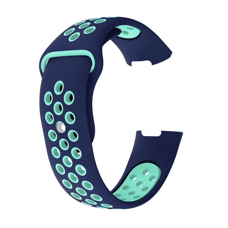 Cinturino in silicone bicolore per Fitbit Charge 3