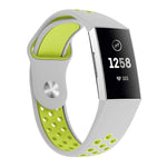 Cinturino in silicone bicolore per Fitbit Charge 3