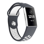 Cinturino in silicone bicolore per Fitbit Charge 3
