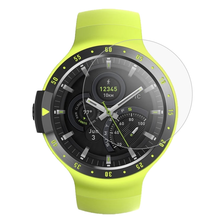 ENKAY Hat-Prince 0.2mm 9H 2.15D Pellicola in vetro temperato con bordo curvo per TicWatch S, TicWatch S