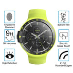ENKAY Hat-Prince 0.2mm 9H 2.15D Pellicola in vetro temperato con bordo curvo per TicWatch S, TicWatch S