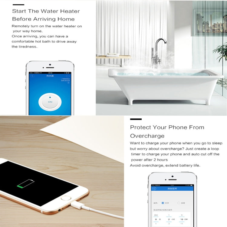 Sonoff S26 WiFi Smart Power Plug Presa di corrente Telecomando wireless Interruttore di alimentazione, compatibile con Alexa e Google Home, supporto iOS e Android, presa AU, S26I(AU)