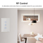 Sonoff T2 Interruttore Touch da Parete in Vetro 120mm