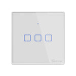 Sonoff T2 Touch Interruttore da Parete con Pannello in Vetro 86mm