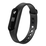 CHIGU C6 Bracciale intelligente Bluetooth con display OLED da 0,69 pollici, supporto cardiofrequenzimetro/contapassi/promemoria chiamate/monitoraggio del sonno/promemoria sedentario/allarme/anti-smarrimento, compatibile con telefoni Android e iOS      ...